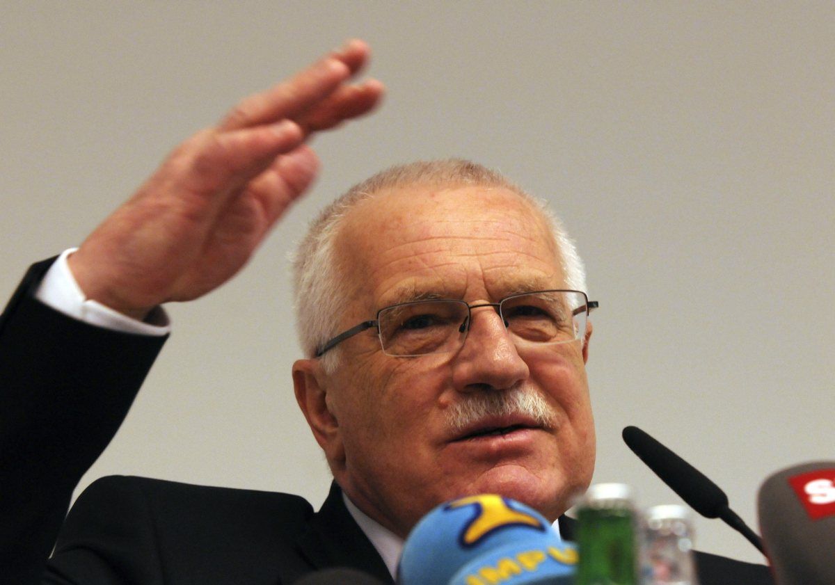 A cseheknek nem tetszik Klaus amnesztiája