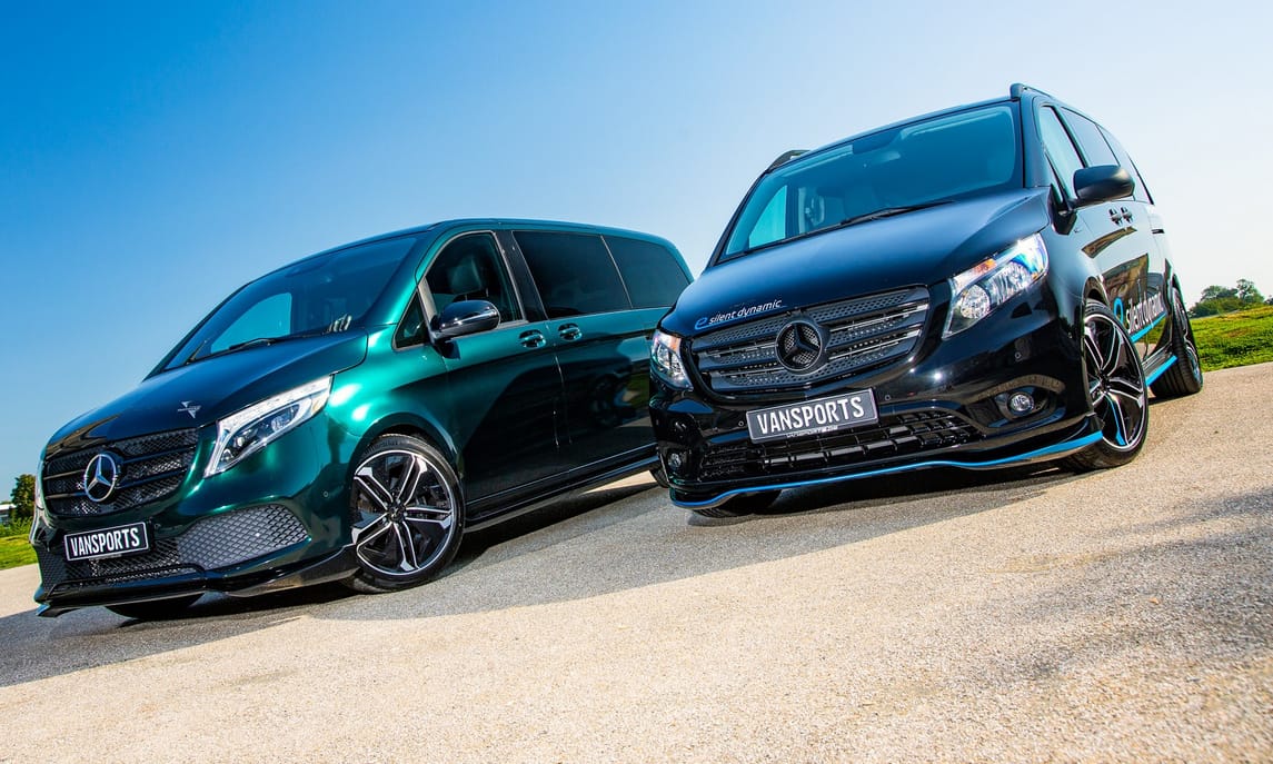 Ki mondta, hogy a dízel és elektromos Mercedes Vitókat ne lehetne tuningolni?
