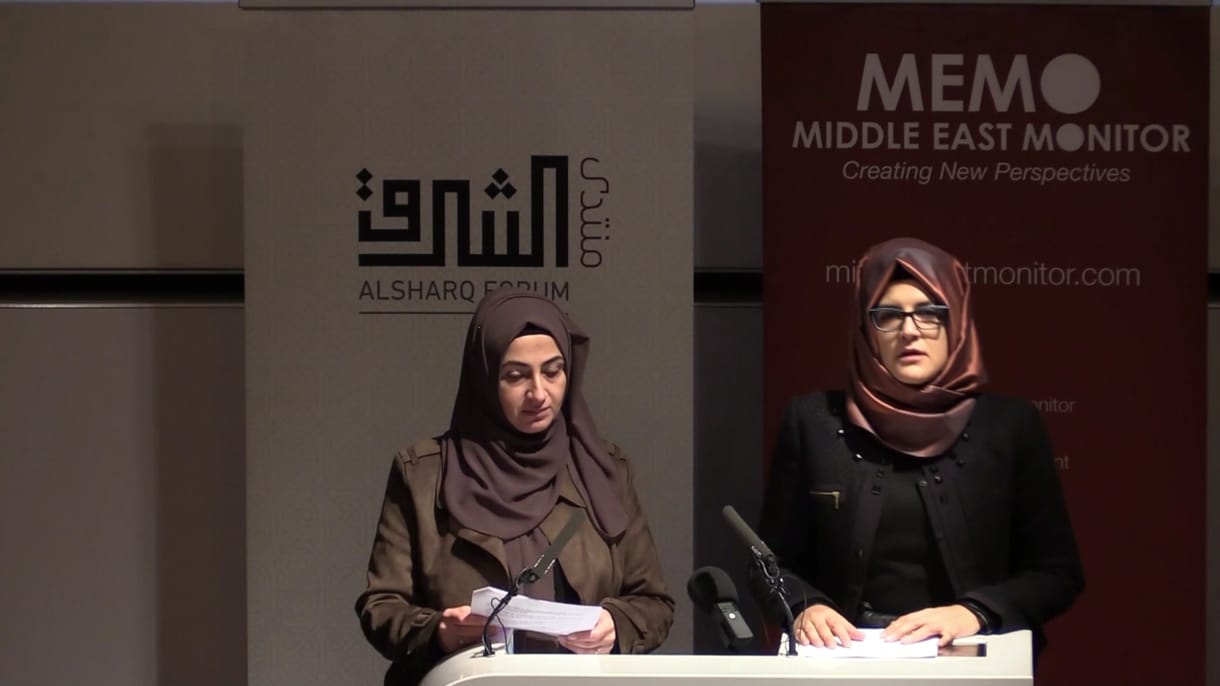 Megszólalt Dzsamál Hasogdzsi menyasszonya, Trumpban nagyot csalódott