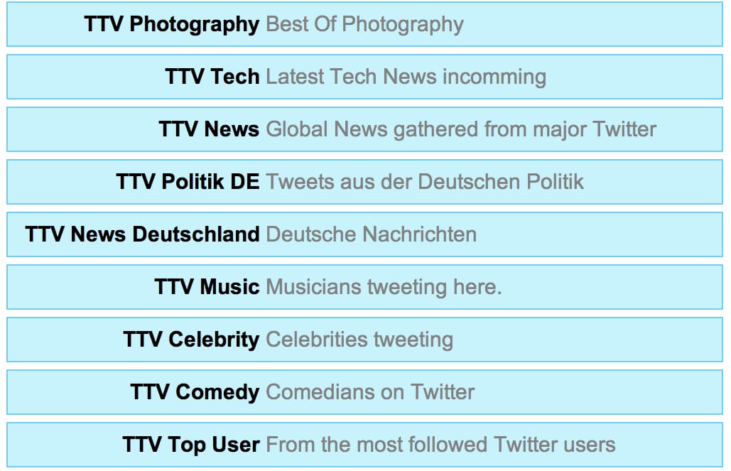 Hírek percről percre az ingyenes Twitter-tévével 