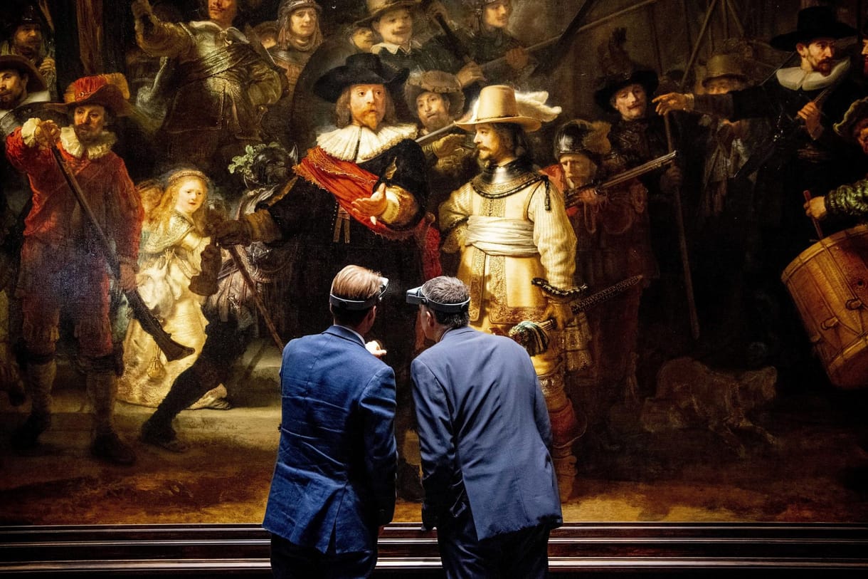 Élőben nézheti, ahogy Rembrandt mesterművét restaurálják