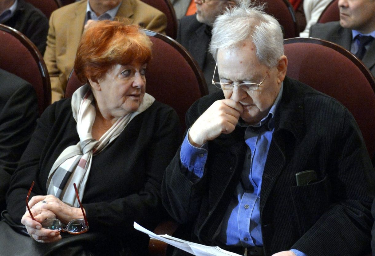 Szabó István filmrendező felesége kapta idén a művészfeleségeknek járó Krisztina-díjat