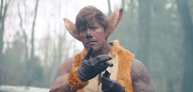 Tökéletes Disney-paródia: élőszereplős Bambi Dwayne Johnsonnal – videó