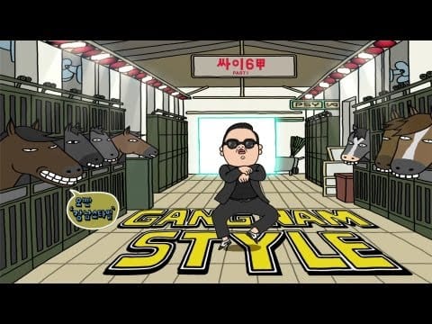 A Gangnam Style minden idők 10 legnézettebb videója közt van a YouTube-on
