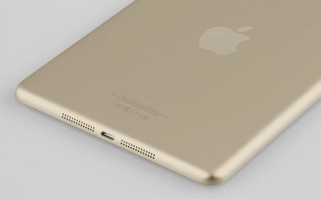 Kiszivárgott fotókon az aranyszínű, ujjlenyomat-olvasós iPad mini