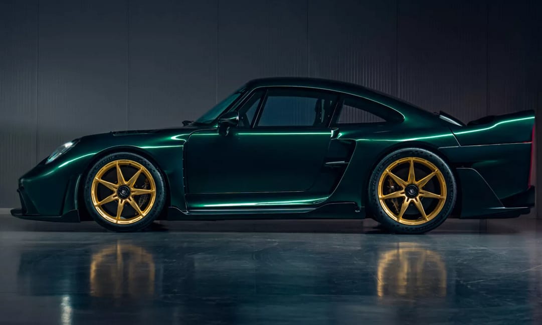 A legendás Porsche 959 ihlette ezt a retró húrokat pengető új sportkocsit