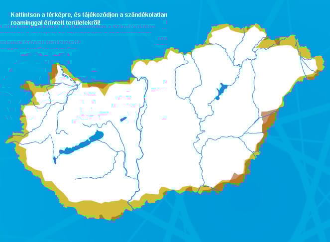 NHH: megújult a szándékolatlan roaming térkép