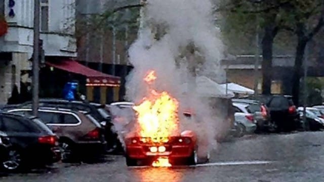 Kigyulladt a Cobra 11 sztárjának autója