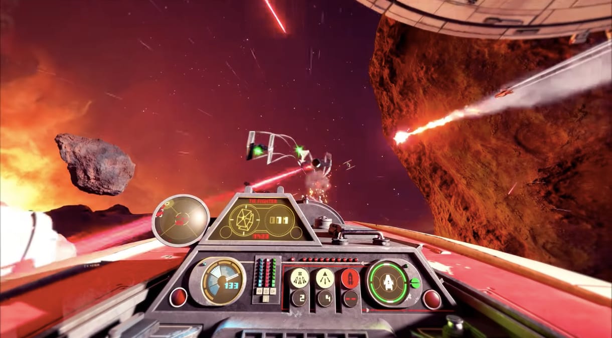 Üljön az X-szárnyúba, aztán indulhat az aprítás: videós ízelítő az új Star Wars-játék valós játékmenetéből
