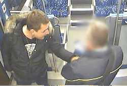 Ismeri ezt a férfit? Ütött, ahelyett, hogy megmutatta volna a jegyét