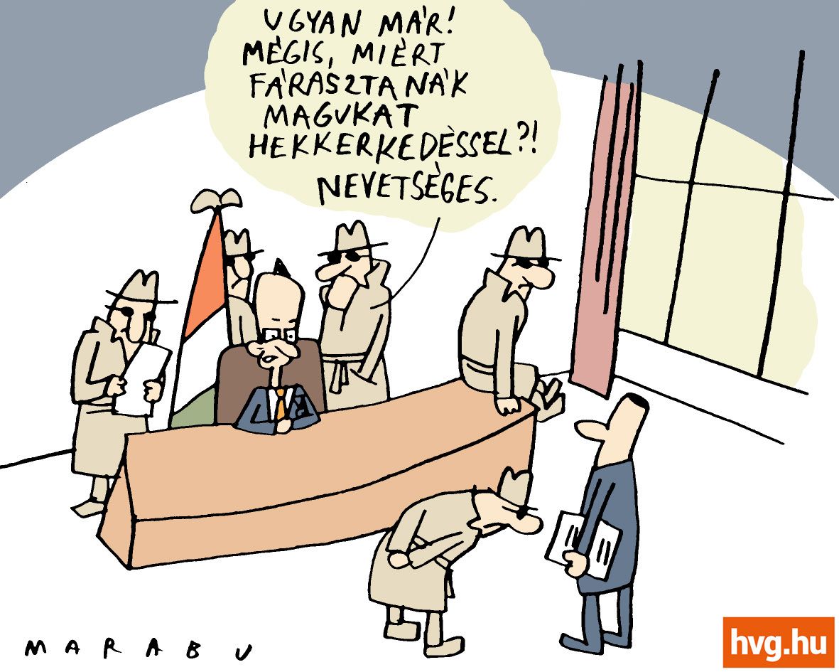 Marabu Féknyúz: Hekkerek? Nevetséges