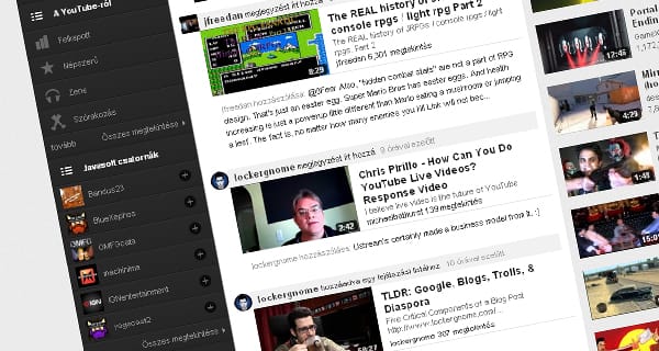 Megújult a Youtube