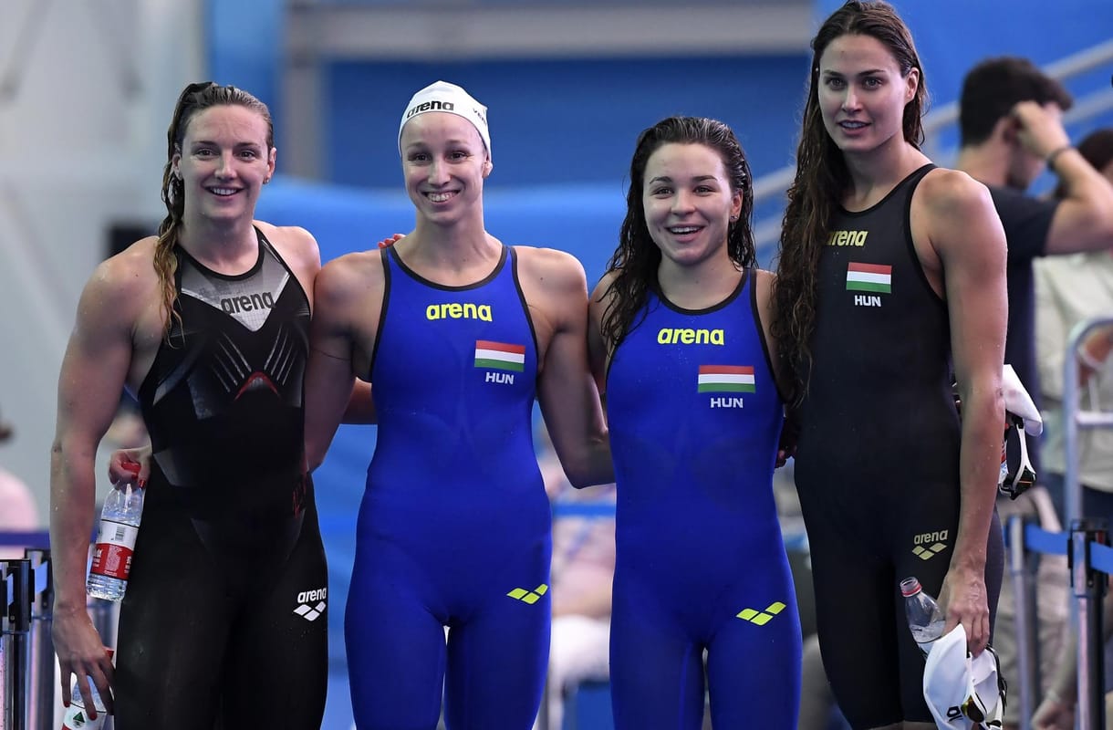 Döntős a 4x200-as magyar női gyorsváltó a vébén