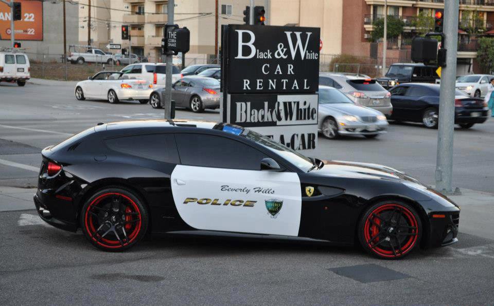 Ferrari FF Beverly Hills Police