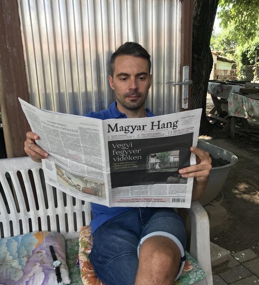 Magyar Hangot olvas a diófa alatt Vona Gábor, követői pedig visszavárják