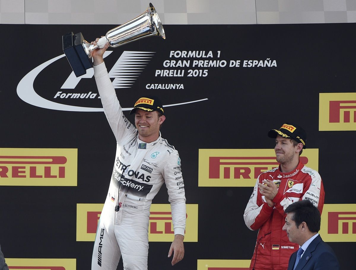 Rosberg hibátlan vezetéssel nyerte a Spanyol Nagydíjat