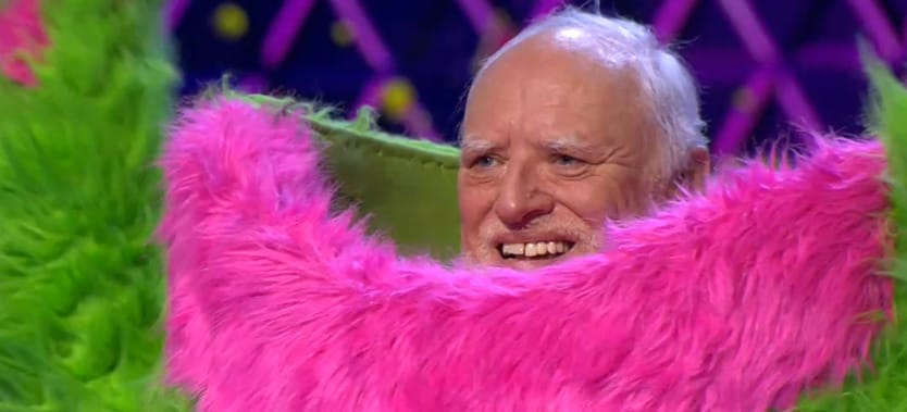 Arató András, azaz Hide The Pain Harold volt az RTL Klub Szörnyecskéje