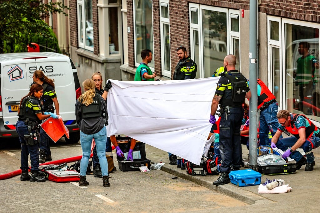 Halálos lövöldözés volt Rotterdamban - fotók