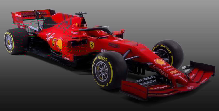 Itt a 2019-es F1-es Ferrari, ami matt vörös lett - fotók és videó