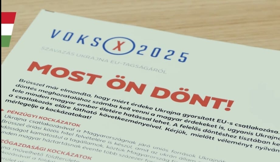 Most az ukrán EU-csatlakozásról szóló szavazást reklámozza a vakcinainfós e-mail-címeken a kormány