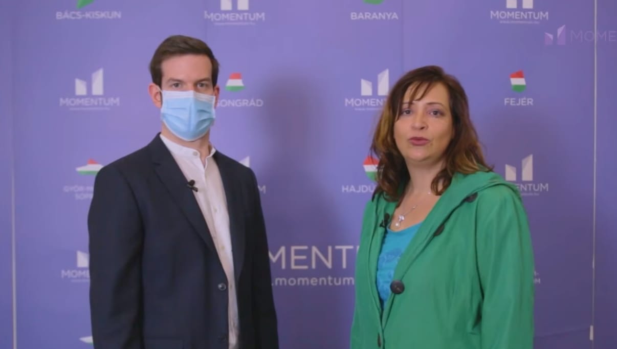 Kármán Irént indítja a Momentum Szolnokon az előválasztáson
