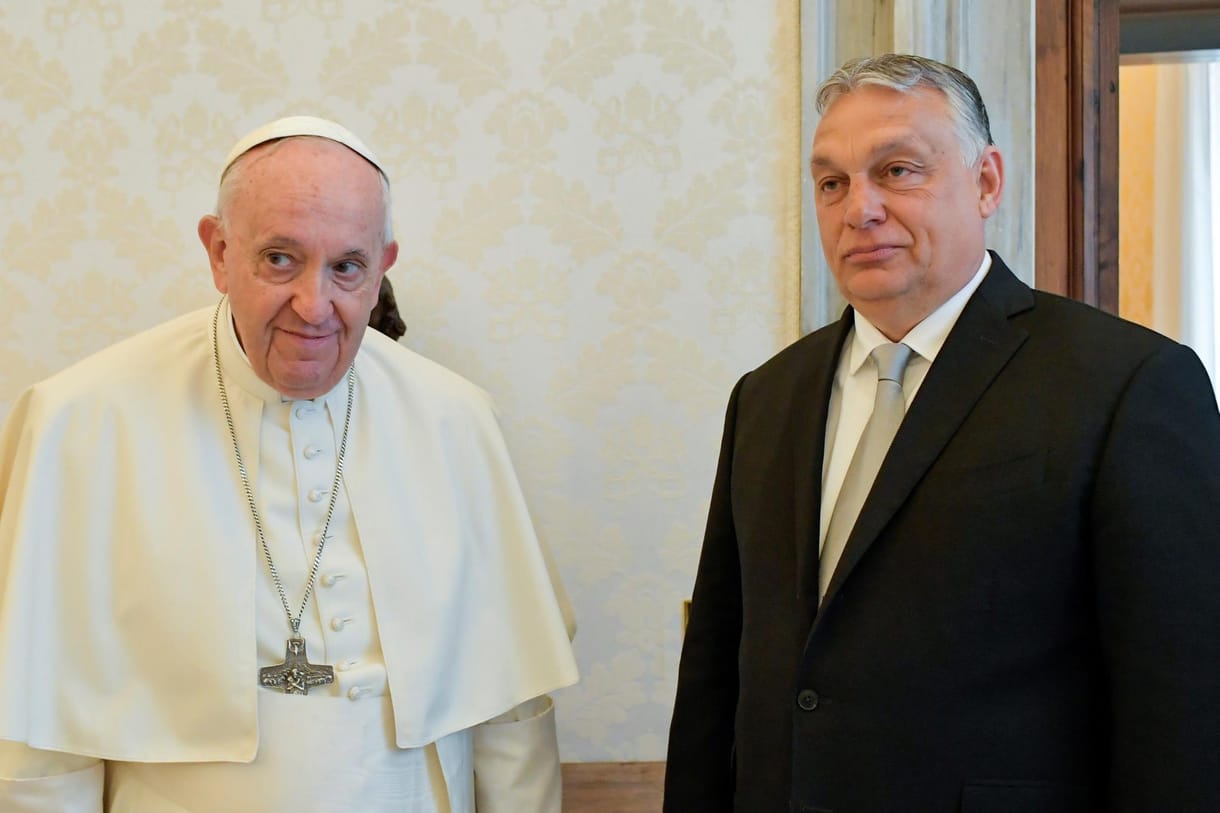 Orbán Viktor megkérte a pápát, hogy támogassa a békét