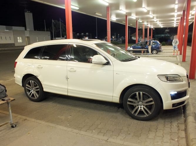 Hiába sunnyogtak a tolvajok, lebukott a lopott Q7-es Audi