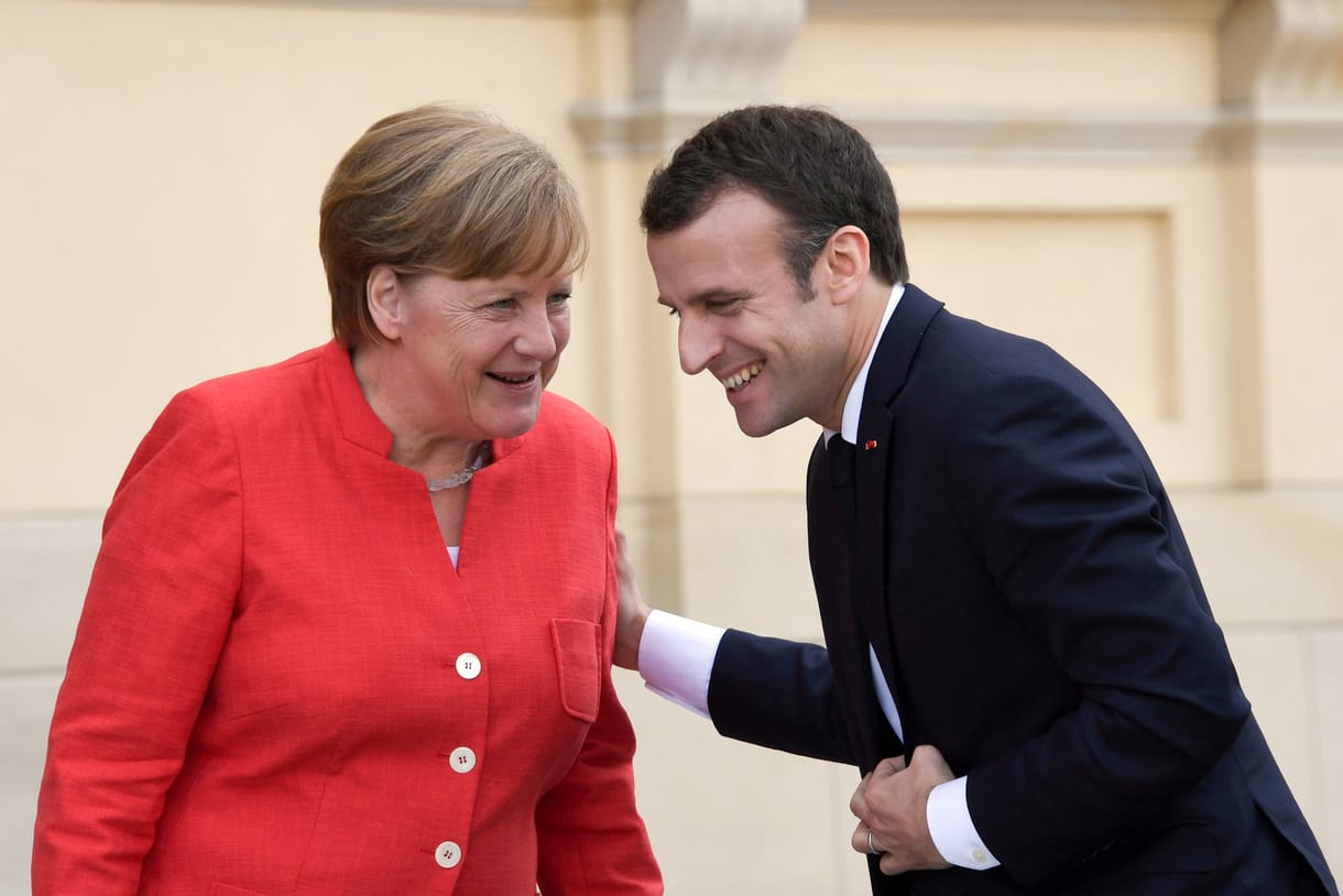 Napi cukiság: Európa két legerősebb politikusa barátkozik
