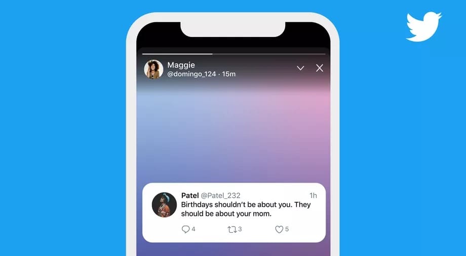 Baj van a Twitter új funkciójával: nem tűnnek el a 24 óra után az eltűnős bejegyzések