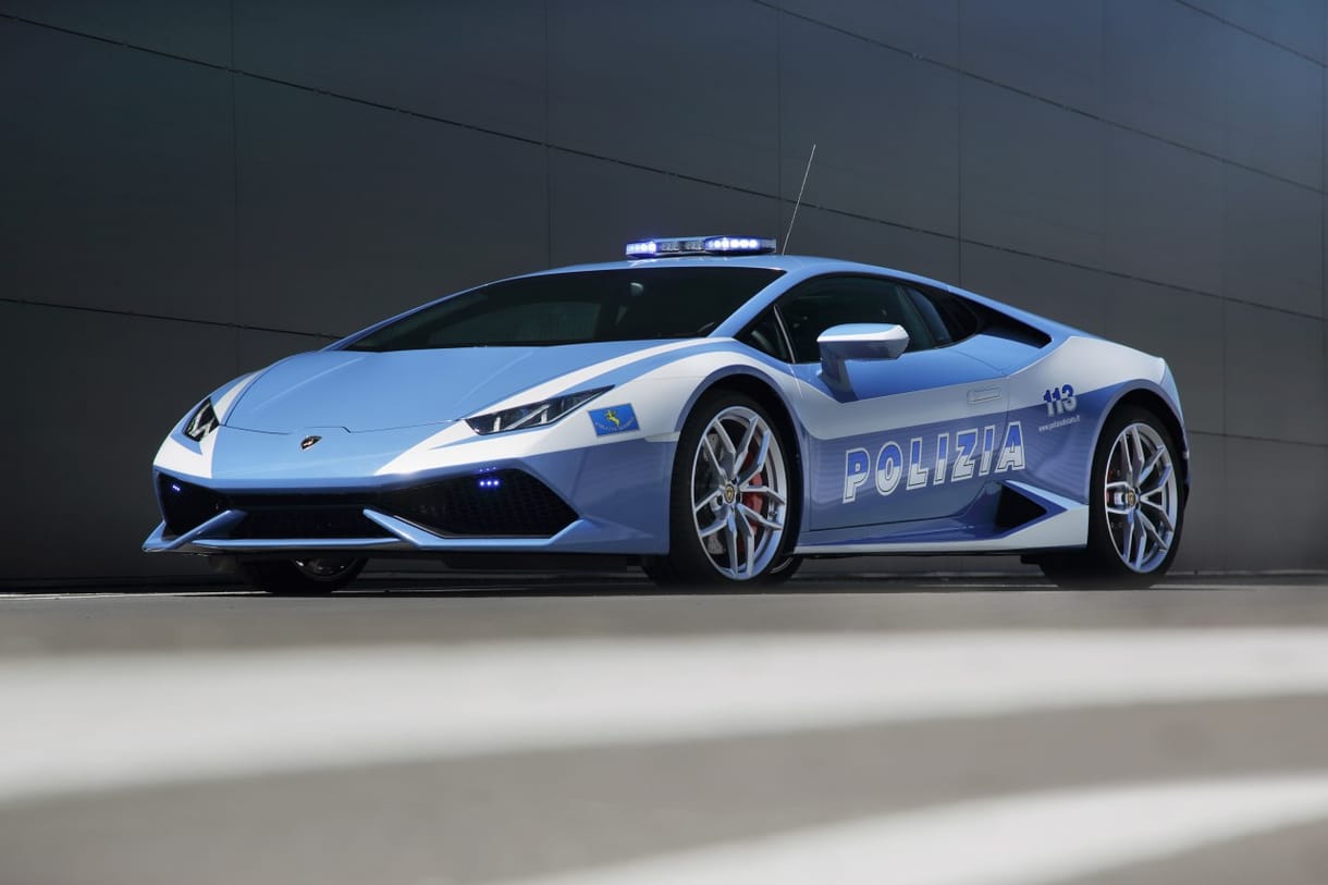A rendőrség is frissítette Lamborghinijét miután a megjelent a Huracan