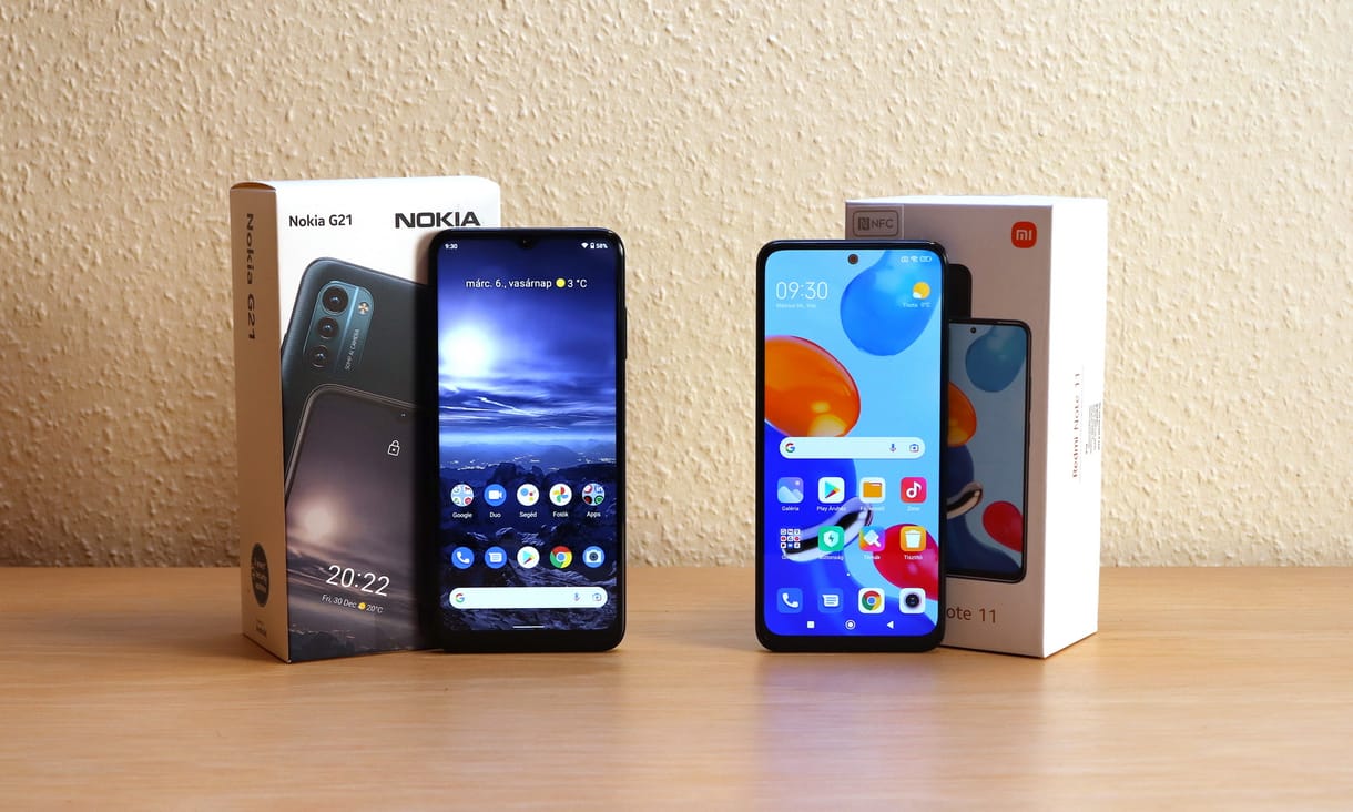Lehet-e jó egy olcsó androidos telefon? Teszten a legújabb Nokia és Redmi készülékek