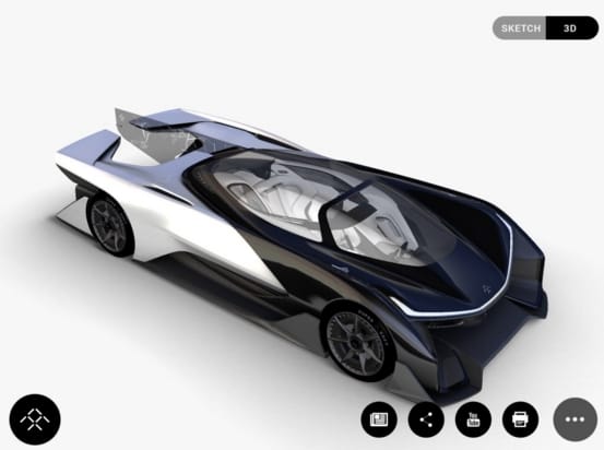Kiszivárgott: 1000 lóerős lehet az elektromos Faraday Future