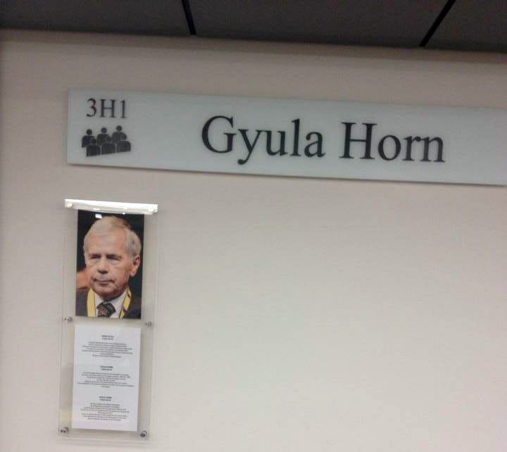 Fotó: Az EP-ben már van Horn Gyula-terem