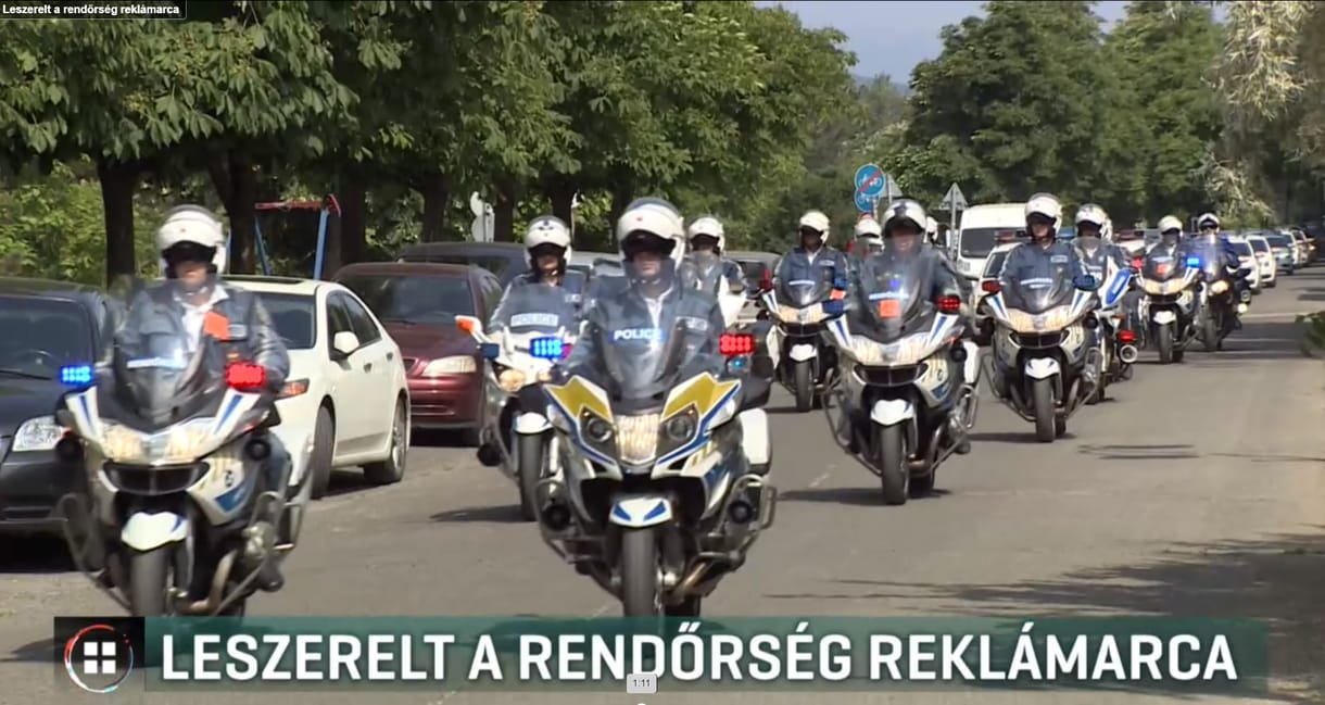 Korábban a rendőrség reklámarca volt, már Ausztriában dolgozik