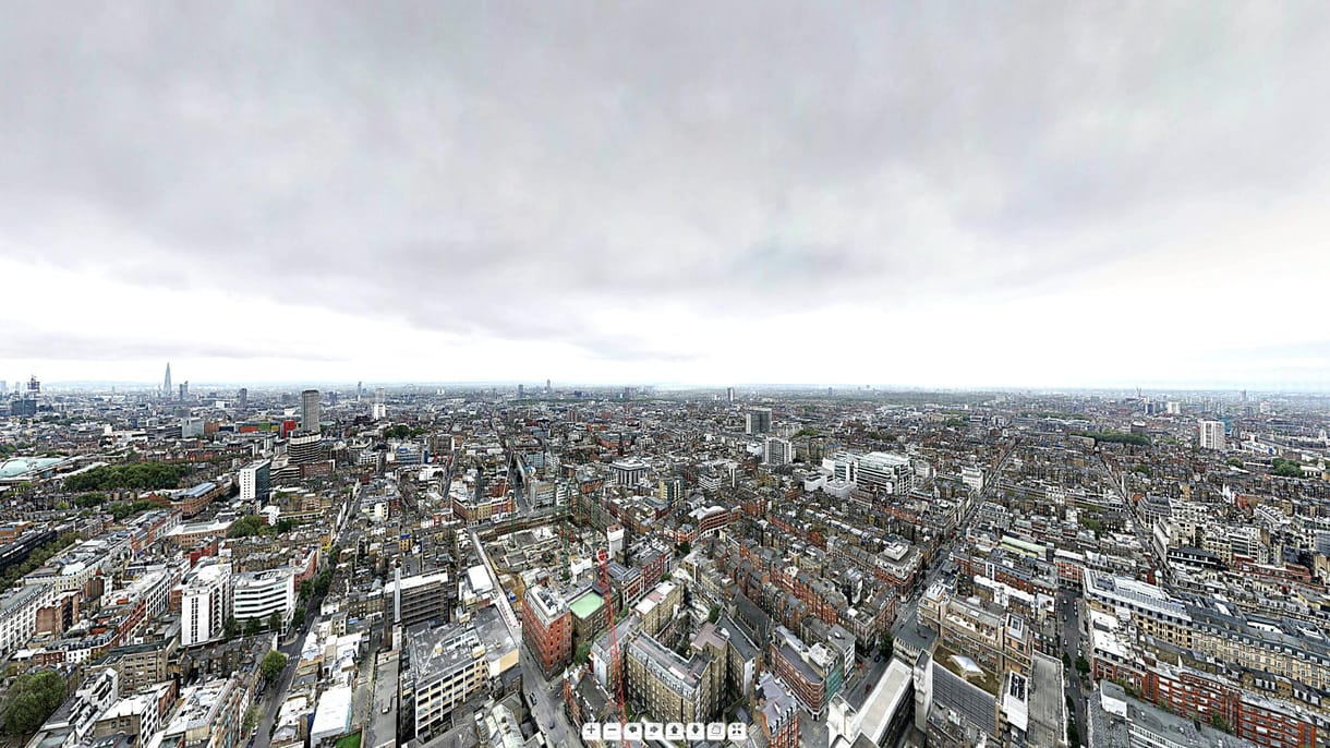 Világrekord fotó: 320 gigapixeles kép Londonról