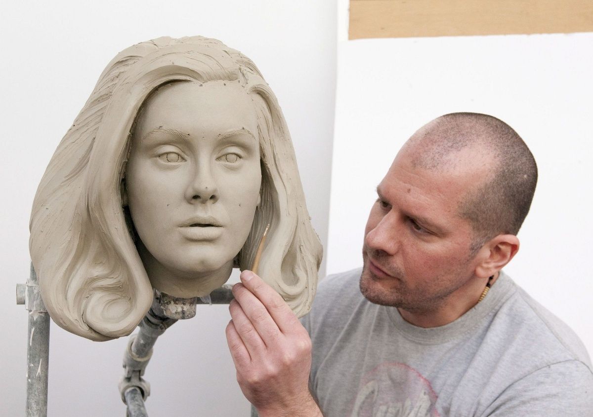 Fotó: elkészült Adele viaszszobra