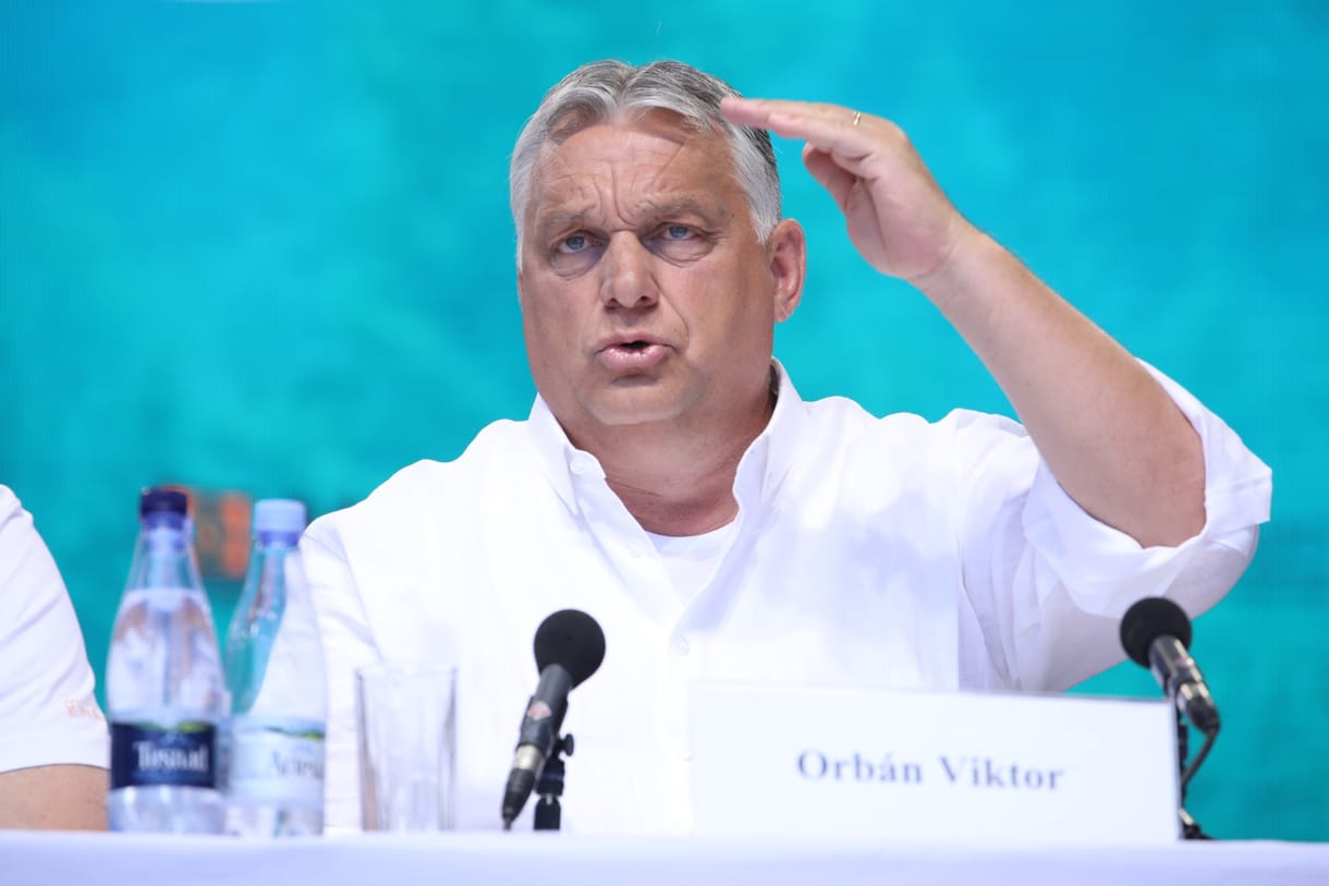Orbán Viktor Tusványoson: A világ nekünk tartozik, és ezt a tartozást be fogjuk vasalni
