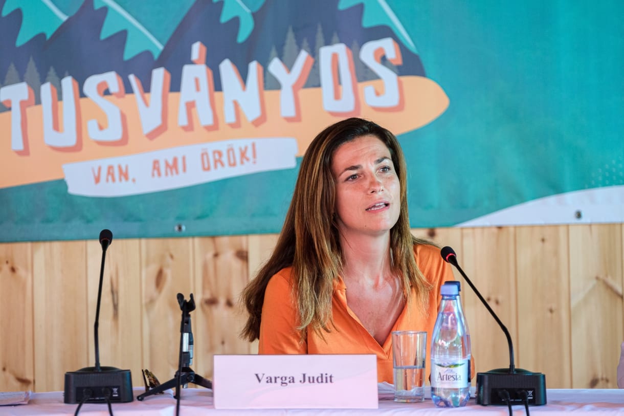 Varga Judit: Ha szétesne az egész EU-s intézményrendszer, az utolsó gerendát a magyarok fogják tartani