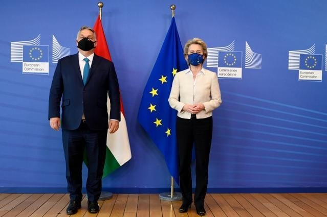 Jogállamiságról is tárgyalt Orbán és Von der Leyen