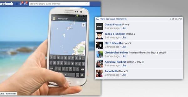 Félresikerült: a Samsung az iPhone 5-öt reklámozza