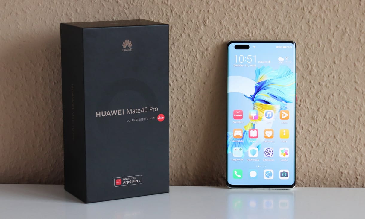 2020 legütősebb Huawei mobilja: kipróbáltuk a Mate 40 Prót