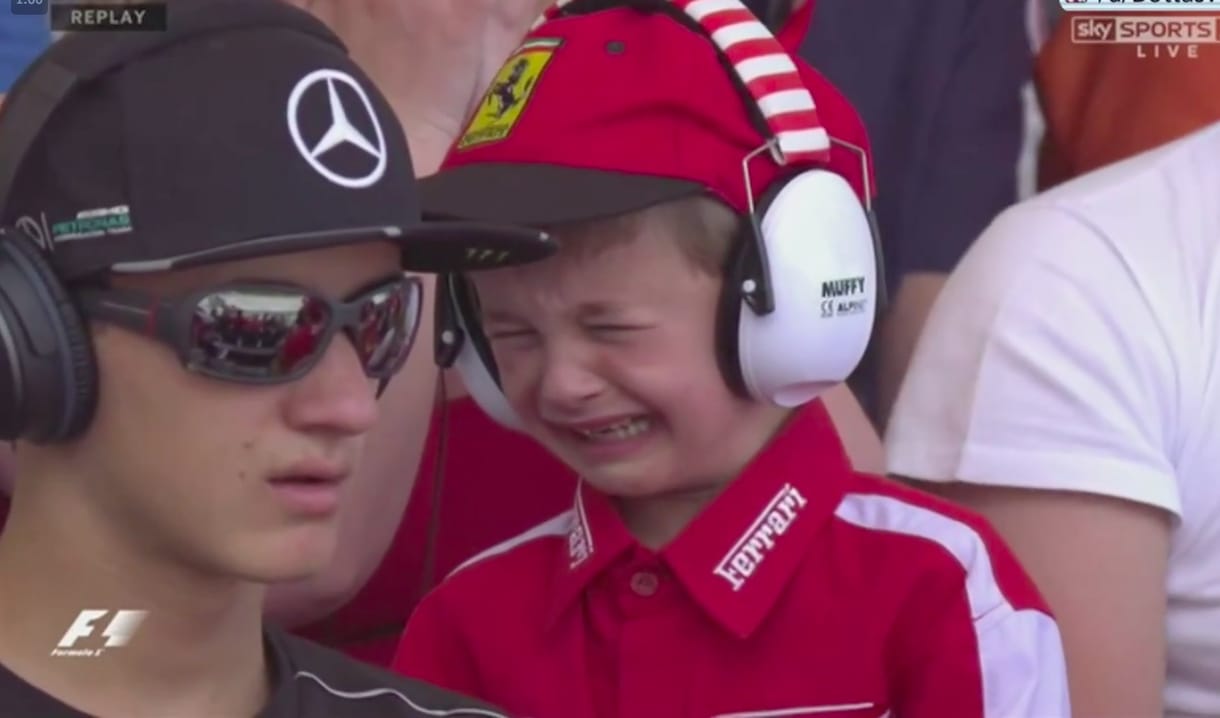 Egyetlen gesztussal tett boldoggá egy kisfiút Räikkönen – videó