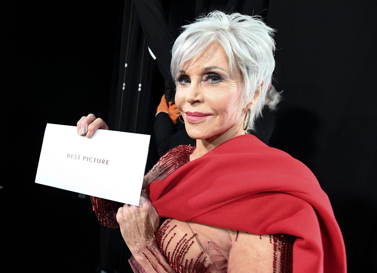 Jane Fonda hajában volt valami szokatlan