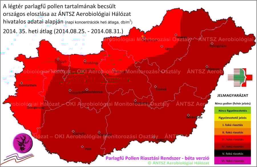 Riasztást adtak ki, de nem az időjárás miatt – térkép