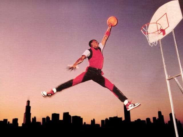 A nap képe: az eredeti fotó, ami alapján a Nike Jumpman-logója készült
