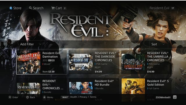 Letölthető játékok a Sony megújult boltjában