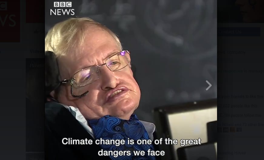 Stephen Hawking megmondta a magáét Trumpnak - videó