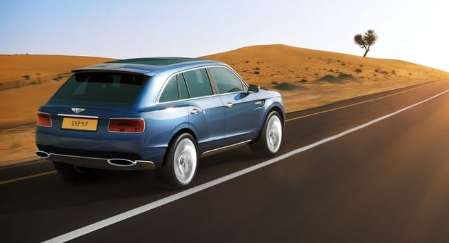 Jöhet a Bentley uralkodói terepjárója