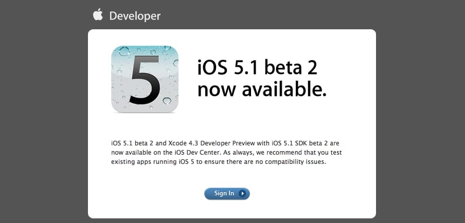 Fejlesztőknél az iOS 5.1 második bétája, kis Apple poénnal: jön az iPhone 10