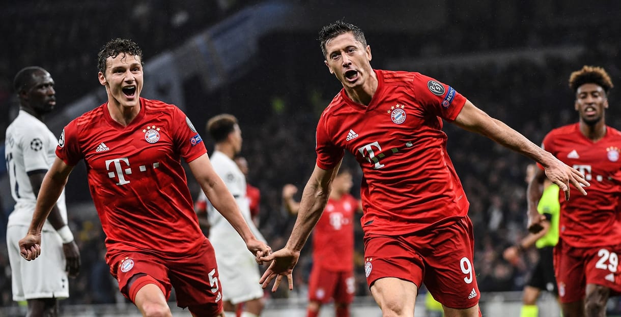 Hét gólt rúgott a Bayern München a BL-döntős otthonában